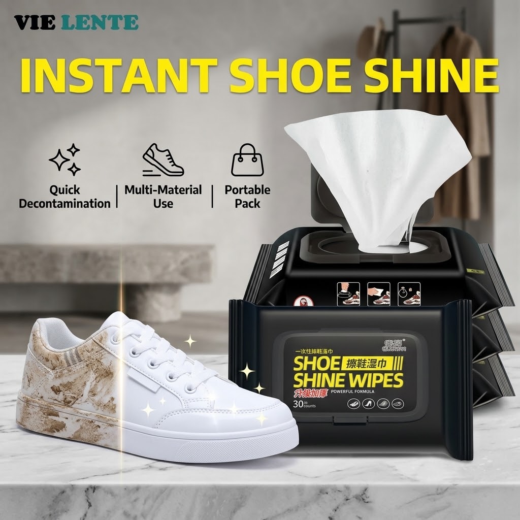 Sneaker Care Wipes - Disposable Shoe Cleaning Wipes Instant Sneaker