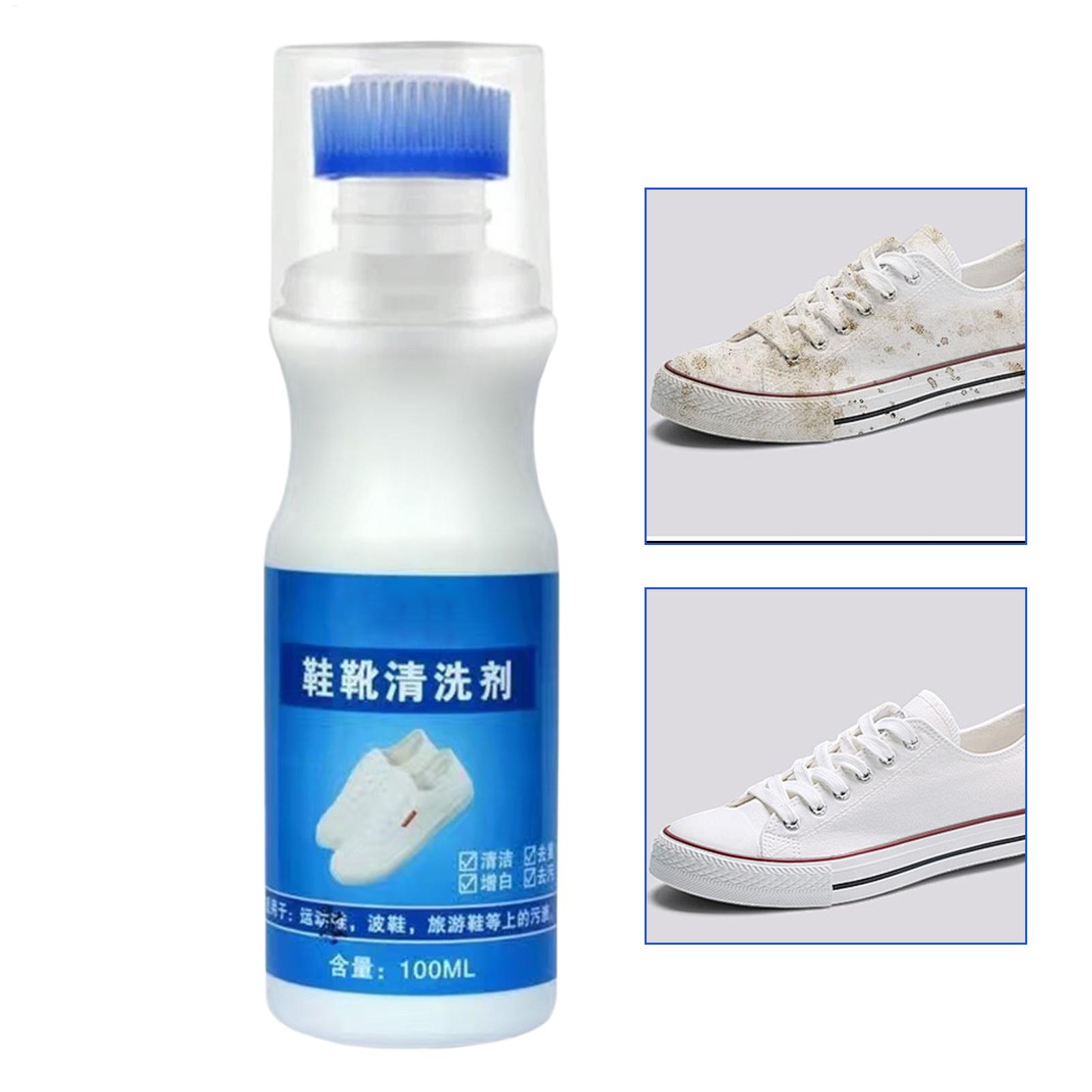 Sneaker Care Cleaning Kit - No-Wash Foam Shoes Cleaner 100ml White