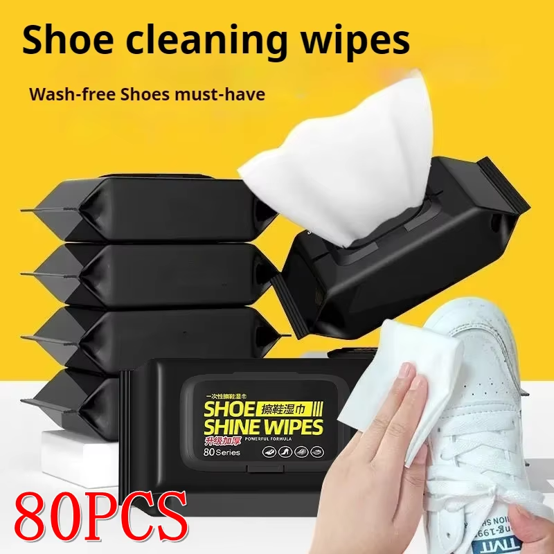 12/30/80Pcs Sneakers Cleaner S - Sneaker Care Wipes ulasan dan harga
