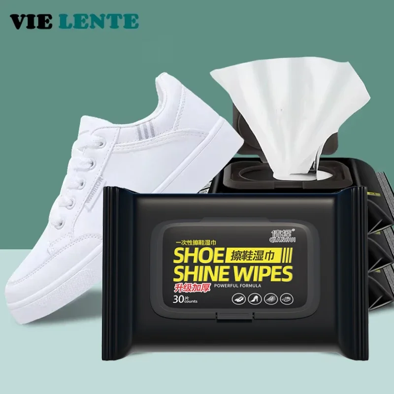 12-60Pcs Disposable Shoes Clea - Sneaker Care Wipes ulasan dan harga
