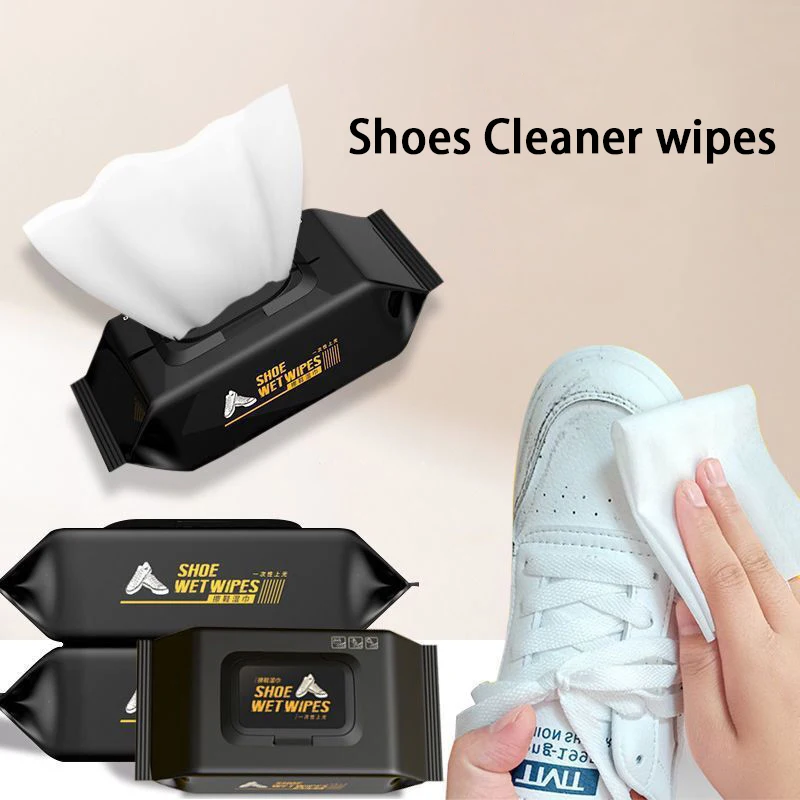 12/30/80PCS NEW Portable Dispo - Sneaker Care Wipes ulasan dan harga