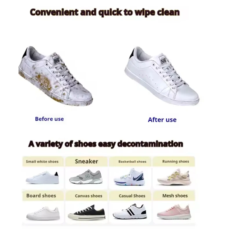 Disposable Shoe Cleaning Wipes - Sneaker Care Wipes ulasan dan harga