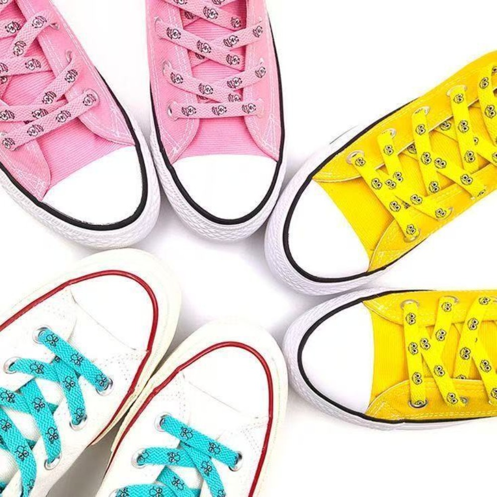 Cute SpongeBob Shoelaces, Pink - Sneaker Care Accessories ulasan dan harga
