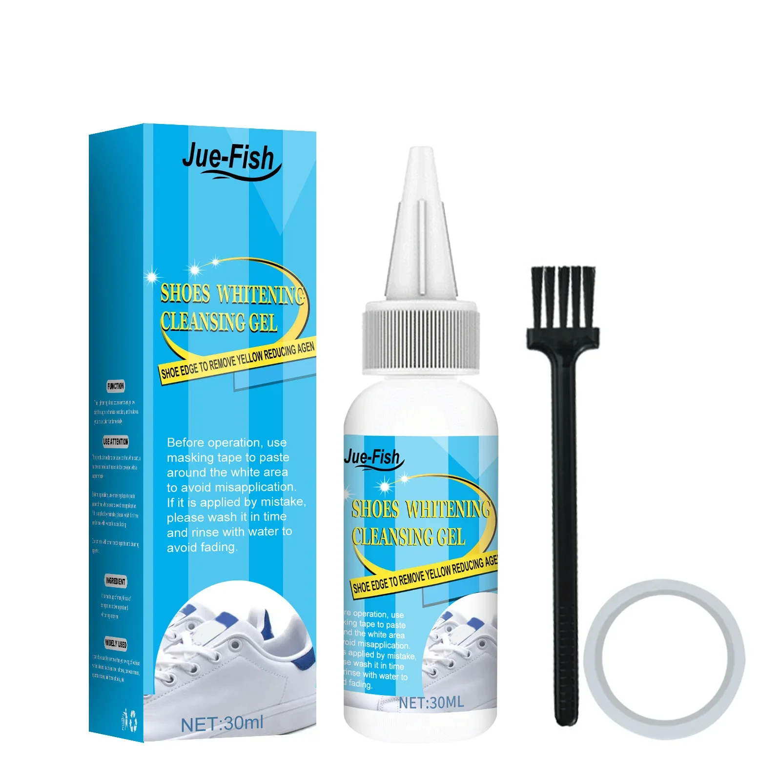 White Shoes Cleaning Gel Stain - Sneaker Care Accessories ulasan dan harga