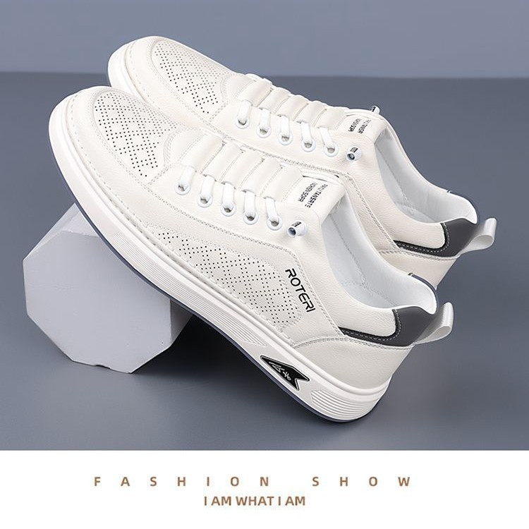 Men's Fashion Lace-Up Sneakers - Sneaker Career ulasan dan harga
