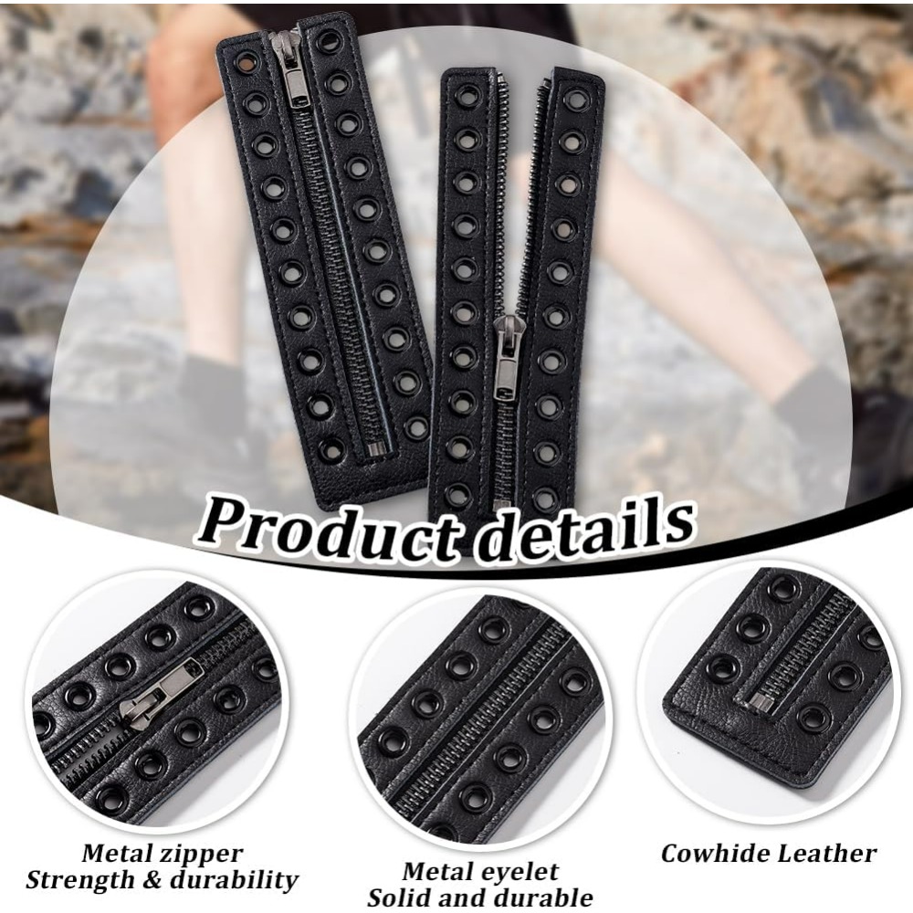 Leather Boot Zipper Inserts 6. - Care For Sneaker ulasan dan harga