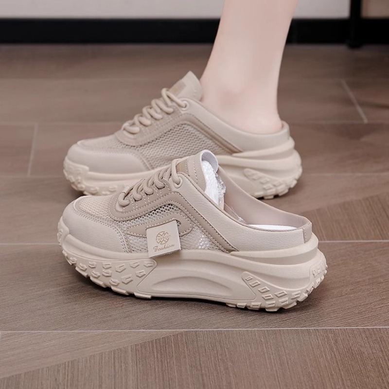 Summer Women Backless Mule Sne - Sneaker Career ulasan dan harga