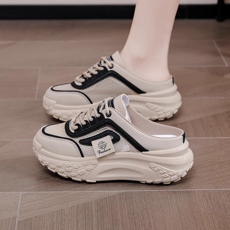 Summer Women Backless Mule Sne - Sneaker Career ulasan dan harga