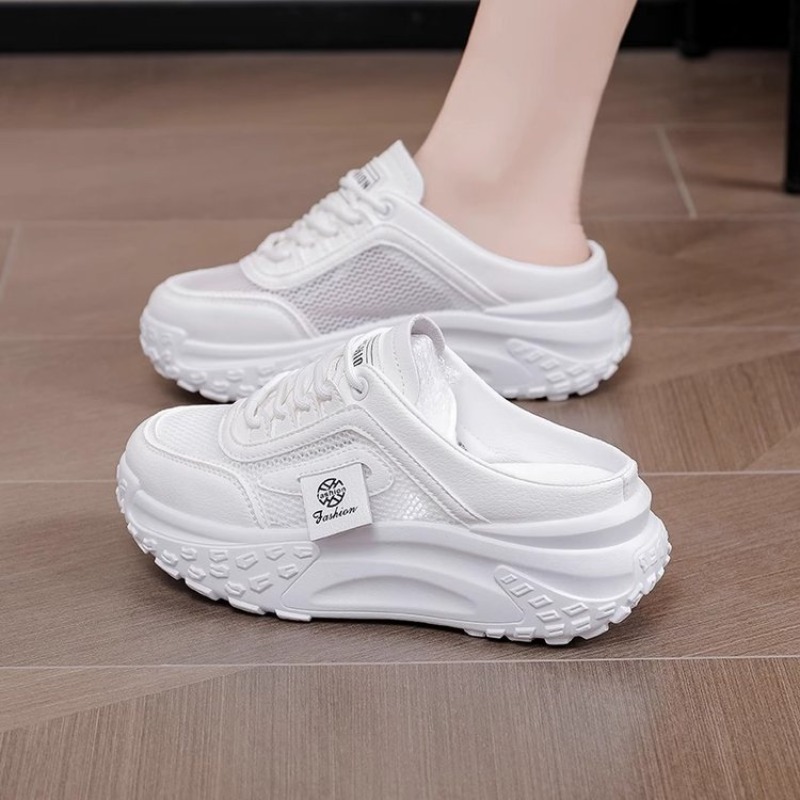 Summer Women Backless Mule Sne - Sneaker Career ulasan dan harga