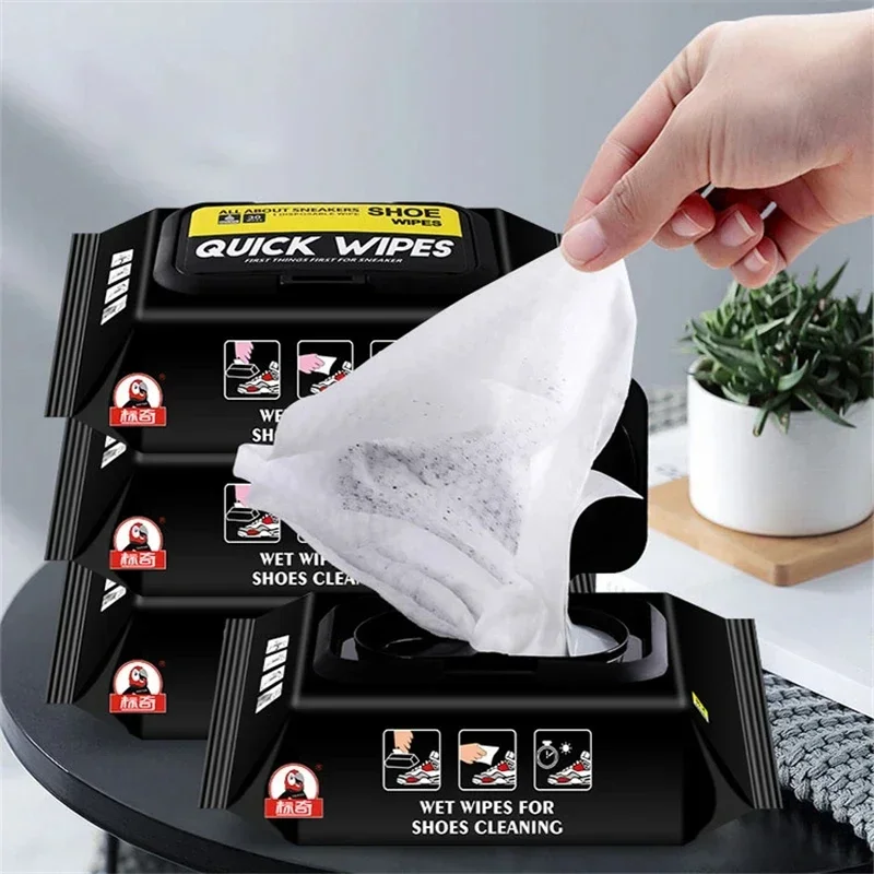 12Pcs/30Pcs/Bag Disposable Sho - Sneaker Care Wipes ulasan dan harga