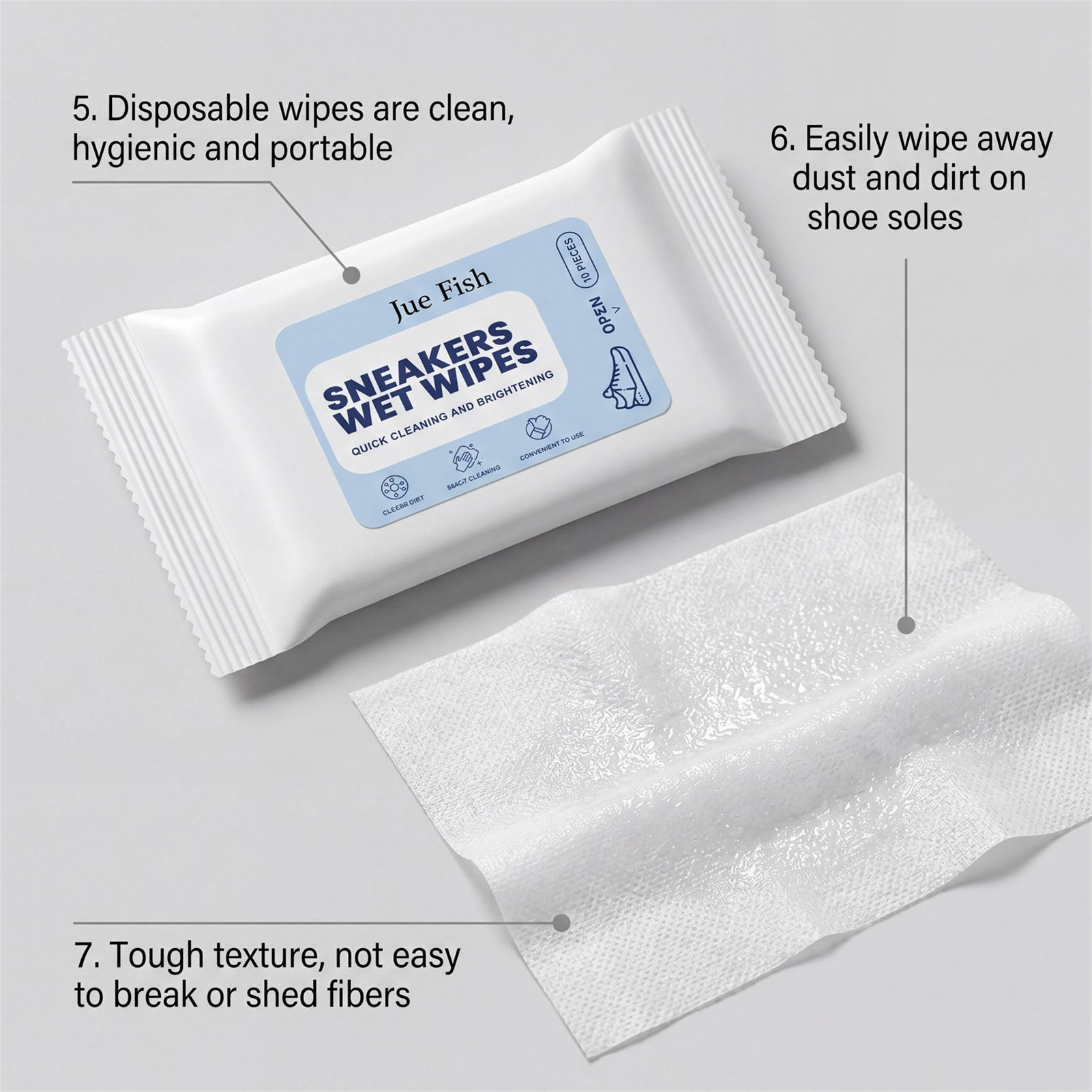 Shoe Cleaning Wipes Portable T - Sneaker Care Wipes ulasan dan harga