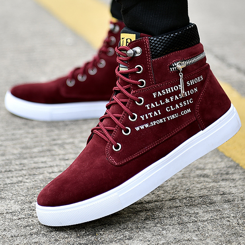Men's Black High-Top Sneakers  - Sneaker Career ulasan dan harga