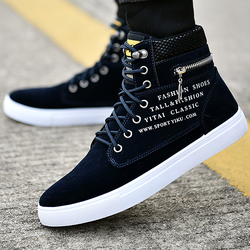 Men's Black High-Top Sneakers  - Sneaker Career ulasan dan harga