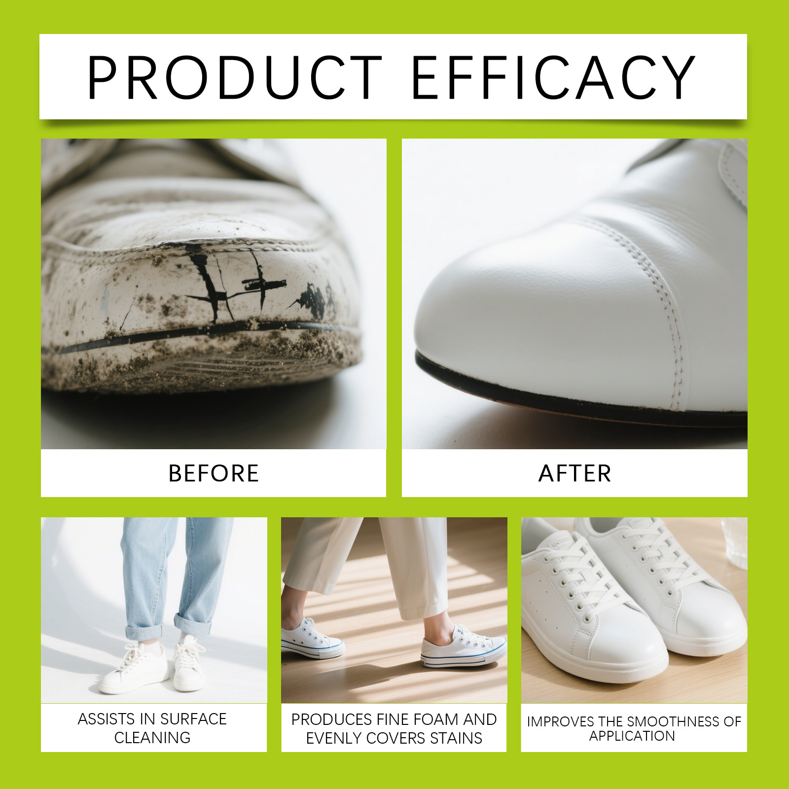 White Shoe Cleaner Sneaker Cle - Sneaker Care Accessories ulasan dan harga