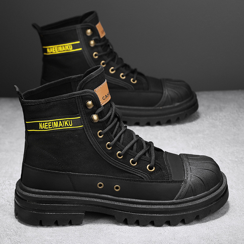 New Style Short Boots Men High - Sneaker Career ulasan dan harga