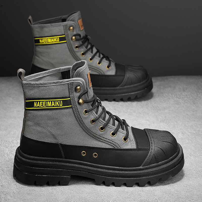 New Style Short Boots Men High - Sneaker Career ulasan dan harga